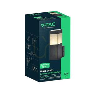 Corp de iluminat exterior cu montare pe perete V-TAC LED GU10 negru IP44, model VT-10186, garanție de 3 ani small 3