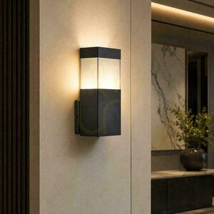 Corp de iluminat exterior cu montare pe perete V-TAC LED GU10 negru IP44, model VT-10186, garanție de 3 ani small 5