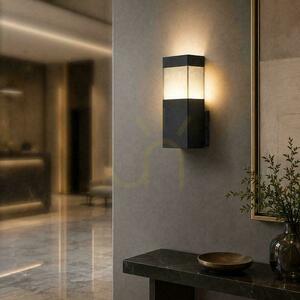 Corp de iluminat exterior cu montare pe perete V-TAC LED GU10 negru IP44, model VT-10186, garanție de 3 ani small 6