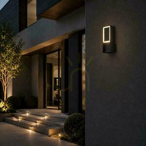 V-TAC LED 5W IP44, lampă de exterior neagră pentru montare pe perete, model VT-10189, 3000K, 700 lm 5 V-TAC LED 5W IP44, lampă de exterior neagră pentru montare pe perete, model VT-10189, 3000K, 700 lm small 5