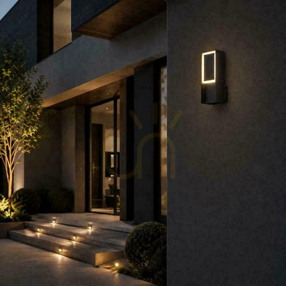 Verifica V-TAC LED 5W IP44, lampă de exterior neagră pentru montare pe perete, model VT-10189, 3000K, 700 lm V-TAC LED 5W IP44, lampă de exterior neagră pentru montare pe perete, model VT-10189, 3000K, 700 lm