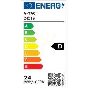 V-TAC 80 cm LED 24 W IP54 Lampa de grădină neagră pe stâlp VT-10191 3000 K 3400 lm 6 V-TAC 80 cm LED 24 W IP54 Lampa de grădină neagră pe stâlp VT-10191 3000 K 3400 lm small 6