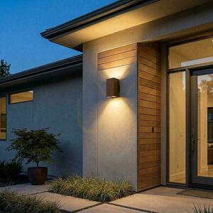 Aplică de exterior sus-jos V-TAC VT-120112-C 10W LED 1250lm CCT 3în1 IP65 corten small 6