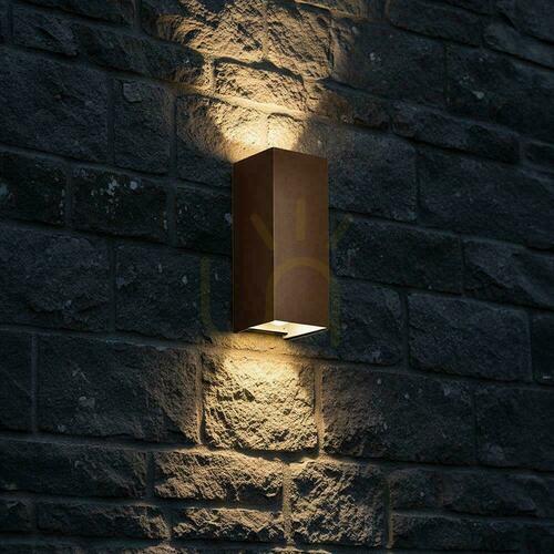 Verifica Aplică de exterior sus-jos V-TAC VT-120112-C 10W LED 1250lm CCT 3în1 IP65 corten