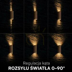 Aplică de perete V-TAC cu LED COB de 10 W, maro Corten, IP65, reglare a temperaturii de culoare (CCT) VT-120113 2700K-3200K-4000K 1250 lm 2 Aplică de perete V-TAC cu LED COB de 10 W, maro Corten, IP65, reglare a temperaturii de culoare (CCT) VT-120113 2700K-3200K-4000K 1250 lm small 2