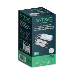 Senzor de mișcare a mâinii cu cablu, Max. LED de 1000 W, doi senzori, V-TAC VT-8159-2, garanție de 5 ani small 3