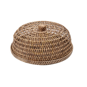Capac pentru alimente din ratan BAZAR BIZAR The Rattan Food Cover maro natural L small 2