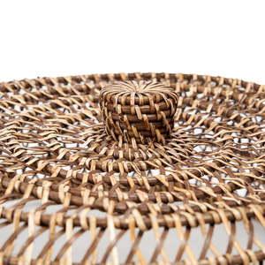 Capac pentru alimente din ratan BAZAR BIZAR The Rattan Food Cover maro natural L small 4