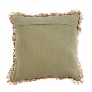 Husă pernă BAZAR BIZAR Verde pădure textil 50x50 cm small 11