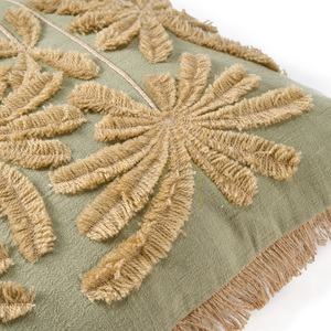 Husă pernă BAZAR BIZAR Verde pădure textil 50x50 cm small 12