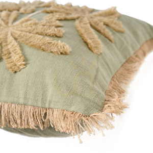 Husă pernă BAZAR BIZAR Verde pădure textil 50x50 cm small 4
