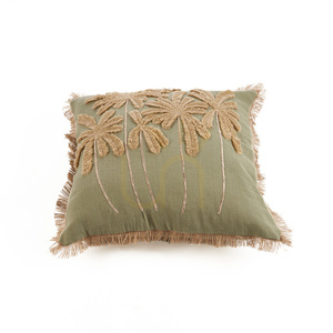Husă pernă BAZAR BIZAR Verde pădure textil 50x50 cm small 9