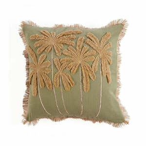 Husă pernă BAZAR BIZAR Verde pădure textil 50x50 cm small 0