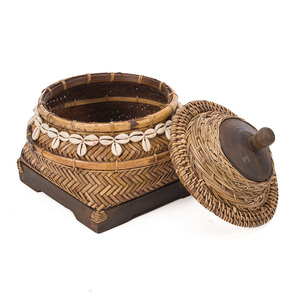 Coș de răchită BAZAR BIZAR Baskets 25x25x25 cm maro natural small 3