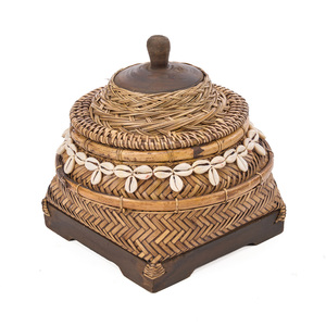 Coș de răchită BAZAR BIZAR Baskets 25x25x25 cm maro natural small 5