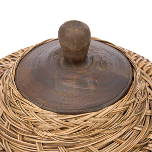 Coș de răchită BAZAR BIZAR Baskets 25x25x25 cm maro natural small 6