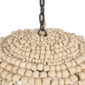 Pendul BAZAR BIZAR din lemn natural, bej, 48 cm, Pendant Lamps small 2