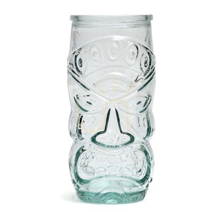 Pahar Tiki Albastru din Sticlă BAZAR BIZAR Glass Collection small 5