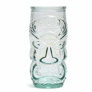 Pahar Tiki Albastru din Sticlă BAZAR BIZAR Glass Collection small 0