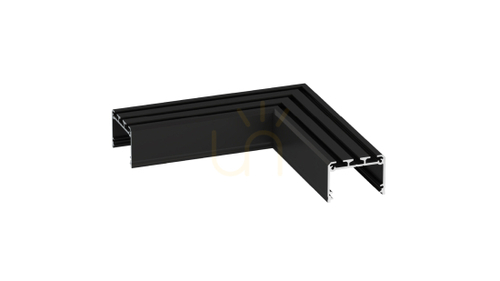 Verifica Conector LUMINES ILEDO tip L, finisaj lăcuit negru.