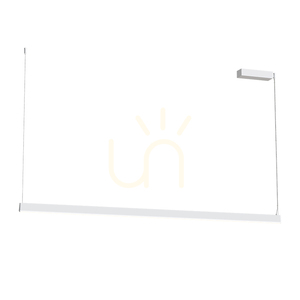 Lampă suspendată cu LED, linie de lumină, 32 W, 3000 K, Triac, alb nisipos, ZAMBELIS small 0
