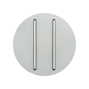 Lampă LED de tavan 28 W, 3000 K, negru mat, tip stick – soclu gri nisipiu, ZAMBELIS small 1