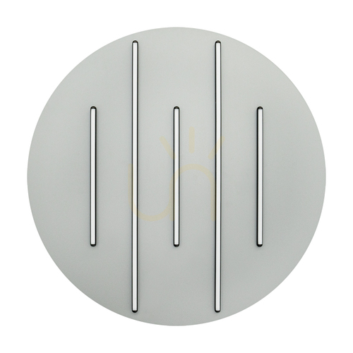 Verifica Lampă LED de tavan 52 W, 3000 K, negru mat, tip baston – soclu gri nisipiu, ZAMBELIS