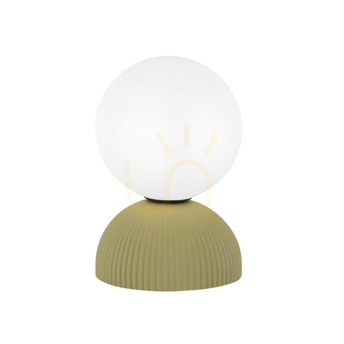 Verifica Lampa de masă 1xg9 LED MAX 9W, culoare verde măslin argilos – negru, ZAMBELIS