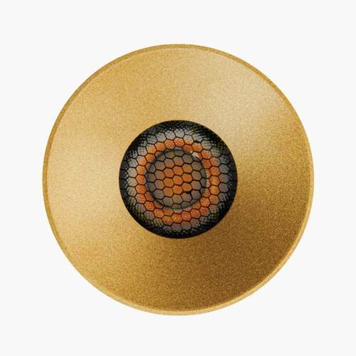 Verifica Lampă suspendată cu LED 7 W, 3000 K, din aluminiu auriu, ZAMBELIS