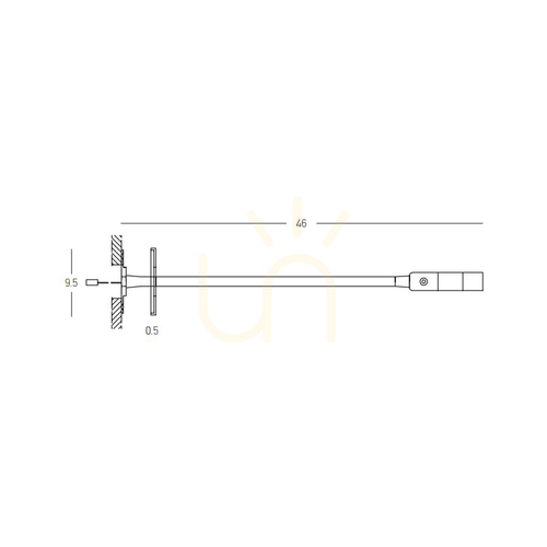 Verifica Lampă de citit încastrată în perete cu LED, 3 W, 3000 K, metal negru nisipos – aluminiu ZAMBELIS