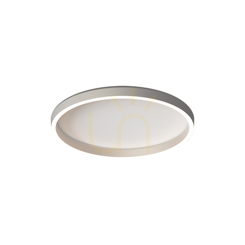 Verifica Lampă LED de tavan 27 W, 2700 K–3000 K–4000 K, argintiu periat, ZAMBELIS