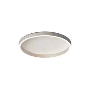 Lampă LED de tavan 27 W, 2700 K–3000 K–4000 K, argintiu periat, ZAMBELIS small 1