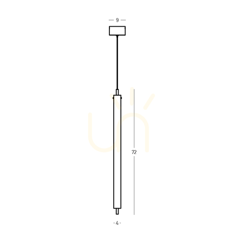 Verifica Lampă suspendată cu LED 20 W, 3000 K, finisaj cafenie periat, ZAMBELIS