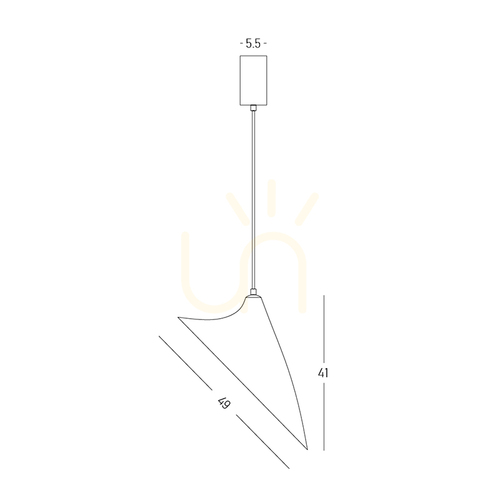 Verifica 1 lampă suspendată cu soclu E27, max.. 15 W, culoare „Mulberry Silk” – negru metalizat, ZAMBELIS