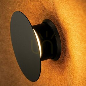 Aplică LED 6 W, maro deschis – negru, ZAMBELIS small 2