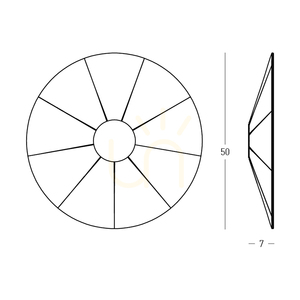 Aplică LED 6 W, maro deschis – negru, ZAMBELIS small 4