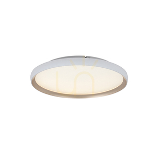Lampă LED de tavan 20 W, 2700 K–3000 K–4000 K, din aluminiu – acrilic microprismatic alb mat – auriu ZAMBELIS small 0
