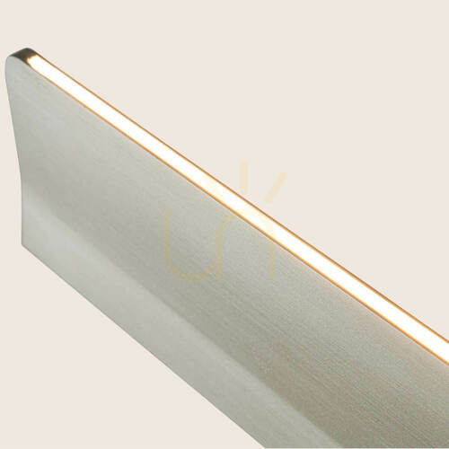 Verifica Lampă suspendată cu bandă LED 40 W, 3000 K, Triac, gri periat – aluminiu – negru ZAMBELIS