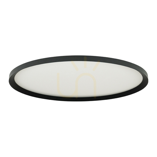 Verifica Lampă de tavan cu LED de 84 W, 2700 K–3200 K–4000 K, DALI, negru nisipos – metal – aluminiu – difuzor microprismatic de la ZAMBELIS