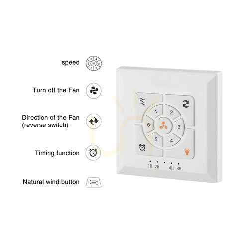 Verifica Ventilator de tavan cu lumină LED de 20 W, 3000 K–4000 K–6500 K, metal alb mat – pale din policarbonat transparent, ZAMBELIS