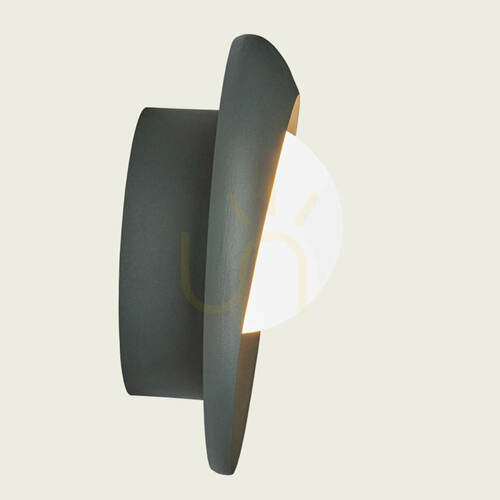 Verifica Lampă LED de exterior pentru perete, 6 W, aluminiu grafit, IP54, ZAMBELIS