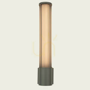 Lampă LED de exterior pentru perete, 12 W, 3000 K, aluminiu grafit – sticlă – acril, IP54, ZAMBELIS small 2