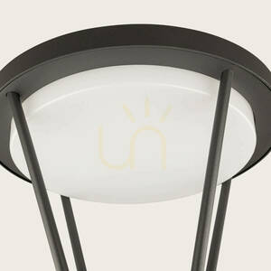 Lampă de exterior tip stâlp-bolard cu LED, alimentată cu energie solară, 5 W, 3000 K, aluminiu grafit, IP54, ZAMBELIS small 4