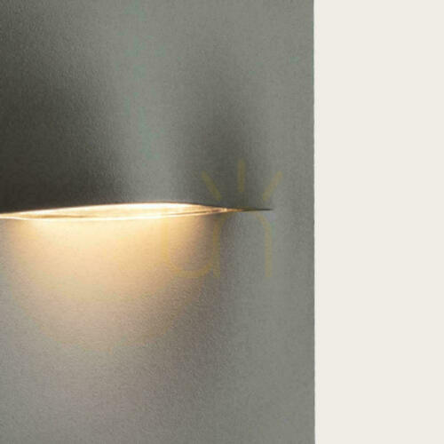Verifica Corp de exterior pentru trepte Zambelis E450 LED 3W 185lm 3000K IP65 grafit 14x14 cm aparent
