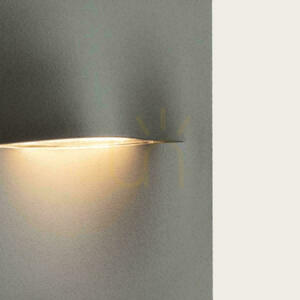 Corp de exterior pentru trepte Zambelis E450 LED 3W 185lm 3000K IP65 grafit 14x14 cm aparent small 2
