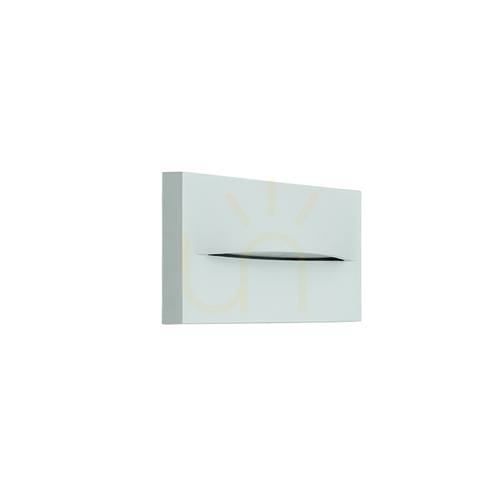 Verifica Lampă LED de exterior pentru trepte, 4 W, 3000 K, alb, aluminiu, IP65, ZAMBELIS