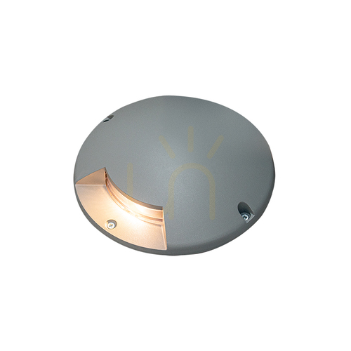 Verifica Lampă de sol cu LED pentru exterior, 3 W, 3000 K, aluminiu gri, IP67, ZAMBELIS