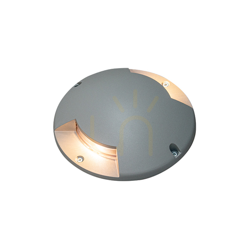Verifica Lampă de sol cu LED pentru exterior, 5 W, 3000 K, aluminiu gri, IP67, ZAMBELIS