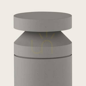Lampă LED de exterior tip stâlp, 20 W, 3000 K, beton – metal – sticlă, IP65, ZAMBELIS small 2