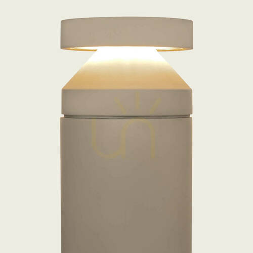 Verifica Lampă LED de exterior tip stâlp, 20 W, 3000 K, beton – metal – sticlă, IP65, ZAMBELIS